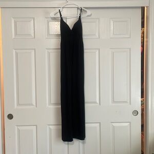 Long black dress